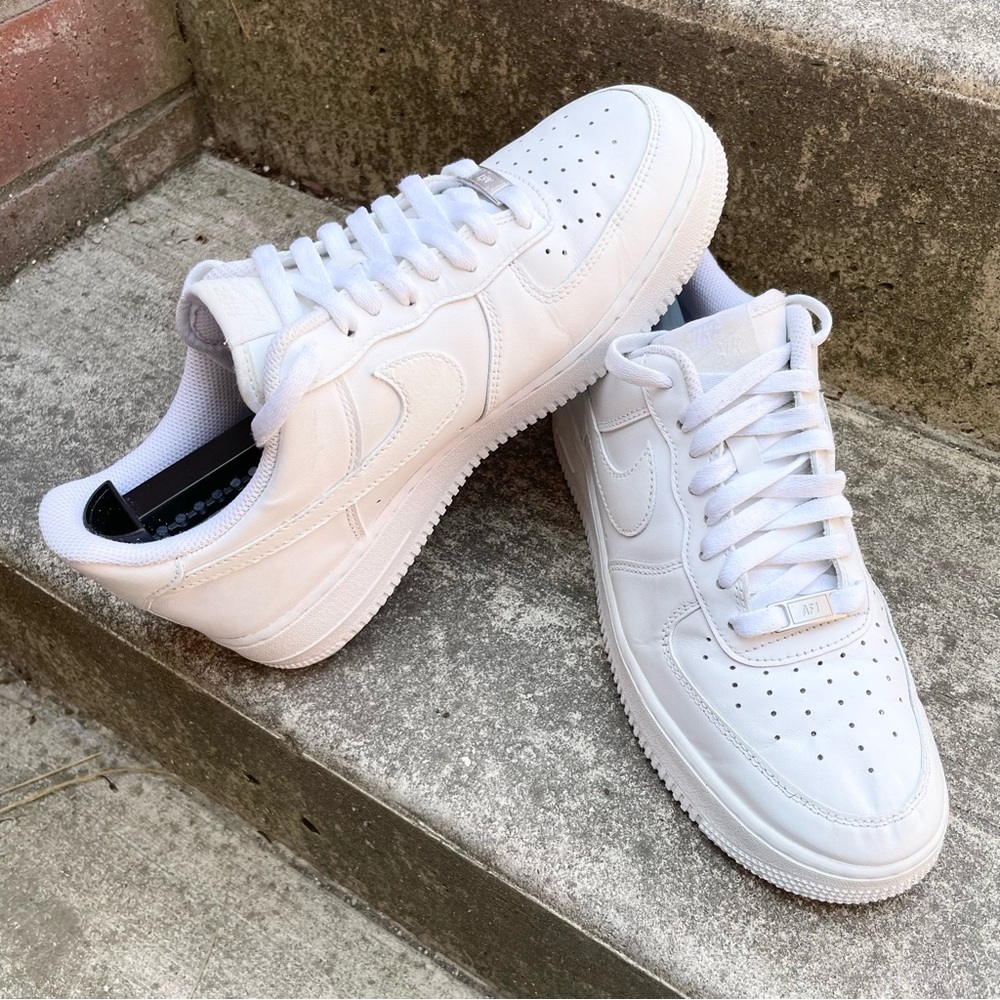 Nike Air Force 1 Sneakers White Women’s  Size US 9 EUR 40.5 (26 CM)Authentic